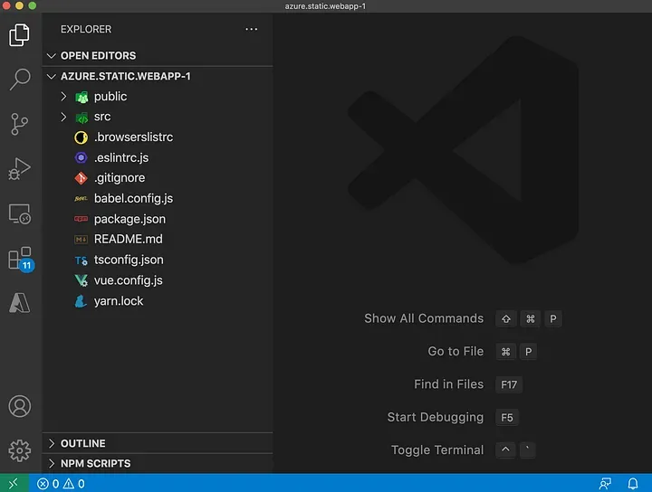 Getting Started with Azure Static Web Apps