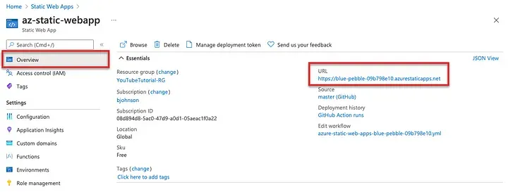 Getting Started with Azure Static Web Apps