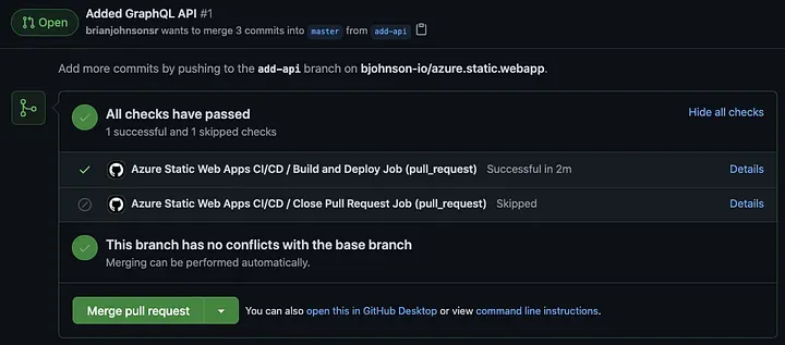 Add a Serverless GraphQL API to your Azure Static Web App
