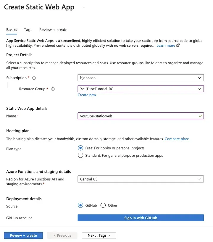 Getting Started with Azure Static Web Apps