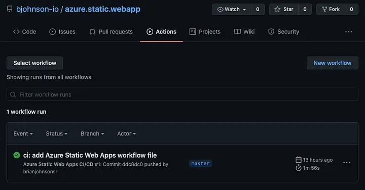 Getting Started with Azure Static Web Apps