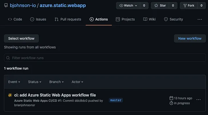 Getting Started with Azure Static Web Apps