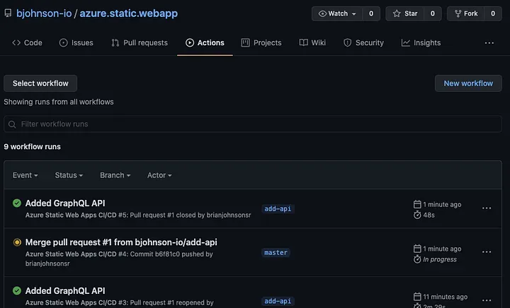 Add a Serverless GraphQL API to your Azure Static Web App