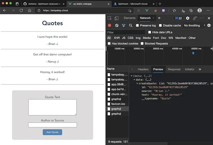 Add CosmosDB to your Serverless GraphQL API