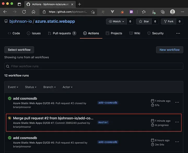 Add CosmosDB to your Serverless GraphQL API