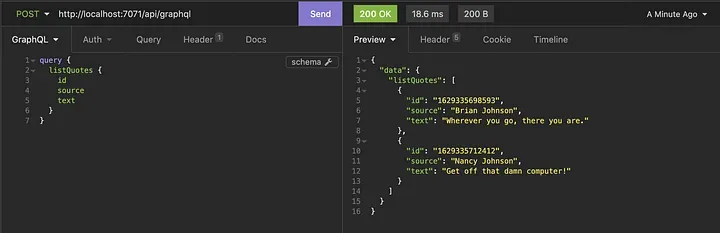 Add a Serverless GraphQL API to your Azure Static Web App